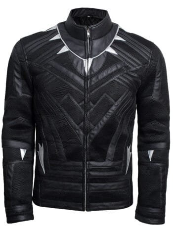 Chadwick Boseman Black Panther T’Challa leather Jacket