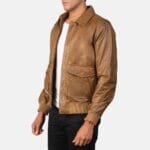 Coffmen-Olive-Brown-A2-Leather-Bomber-Jacket.jpg