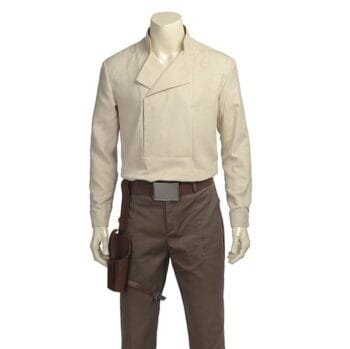 Men's Beige Cotton Shirt
