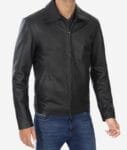 Mens-Black-Shirt-Collar-Leather-Cowhide-Jacket-1.jpg
