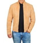 Mens-Camel-Suede-Leather-Jacket-With-Mandarin-Collar-1.jpg