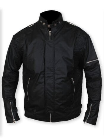 Men’s Faddy Rox Daft Punk Leather Jacket