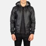 Nintenzo-Black-Hooded-Leather-Bomber-Jacket.jpg