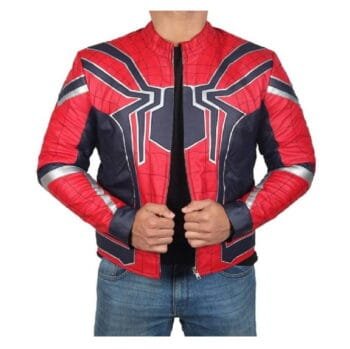 Spiderman Infinity War Leather Jacket