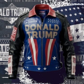 Donald Trump Leather Jacket