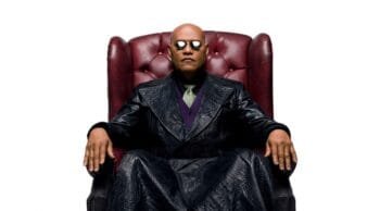 Morpheus The Matrix Laurence Fishburne Trench Leather Coat